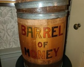 Vintage Barrel Of Money