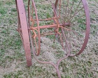 Antique Wirt & Knox Manufacturing Co. Hose Cart