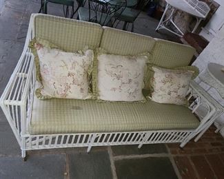 Wicker Couch