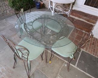 Patio Dining Set With 4 Chairs
