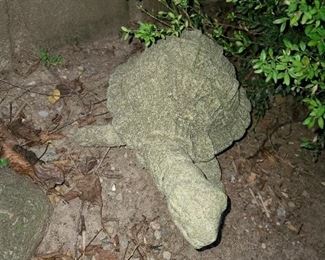 Concrete Turtle Statue