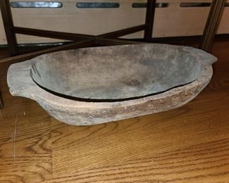 Antique Dough Bowl