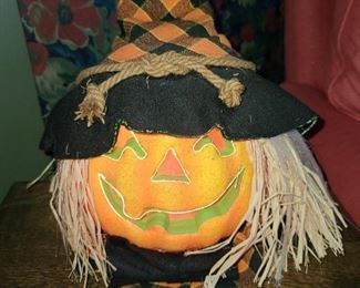 Fiber Optic Witch Pumpkin