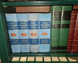 Library Contents (Book Sets, Volumes, Antique Books From the 1800s, Contemporary Books, Etc.)