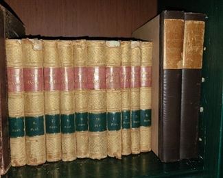 Library Contents (Book Sets, Volumes, Antique Books From the 1800s, Contemporary Books, Etc.)