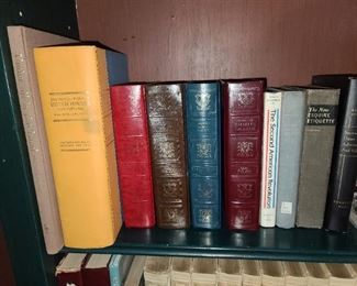 Library Contents (Book Sets, Volumes, Antique Books From the 1800s, Contemporary Books, Etc.)