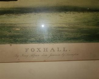 Foxhall Horse Racing Framed Print