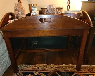 Wooden Drop Leaf Coffee Table