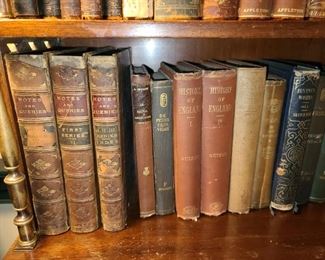 Library Contents (Book Sets, Volumes, Antique Books From the 1800s, Contemporary Books, Etc.)