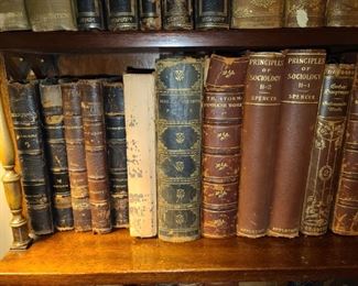 Library Contents (Book Sets, Volumes, Antique Books From the 1800s, Contemporary Books, Etc.)