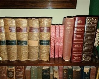 Library Contents (Book Sets, Volumes, Antique Books From the 1800s, Contemporary Books, Etc.)