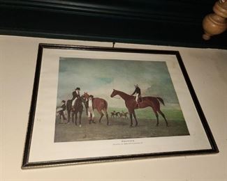 Phantom Painted By Benjamin Marshall Horse Racing Print