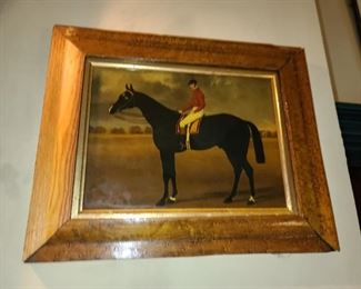 Horse Racing Framed Artwork