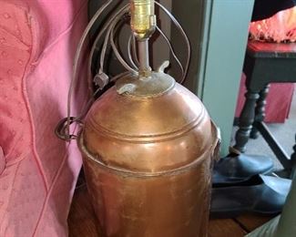 Copper Lamp