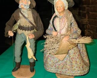 S. Jouglas Handmade Pottery Figurines