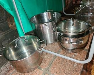 Stainless Steel Pots
