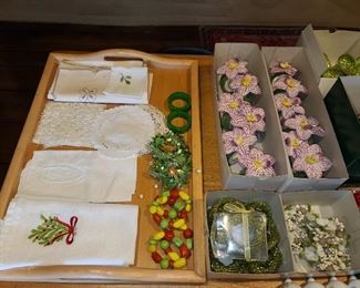 Napkin Rings & Tea Towels