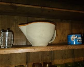 Pottery Creamer Bowl