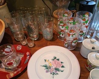 Kitchen Contents (Glassware, China, Etc.)