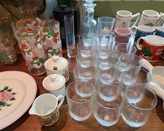 Kitchen Contents (Glassware, China, Etc.)