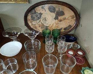 Kitchen Contents (Glassware, China, Etc.)