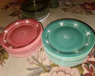 Mulberry Christmas Plates/China