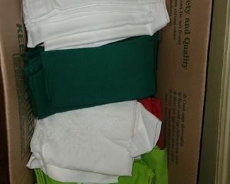 Assorted Table Linen