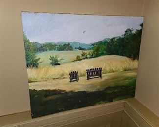 Painting Of The Historic Land (One Of a Kind!)
