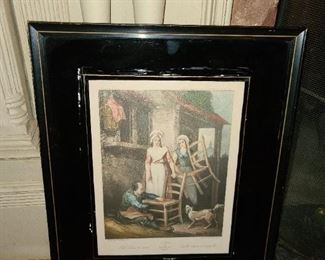 Vintage Cries Of London Framed Print