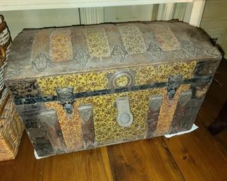 Antique Steamer Trunk