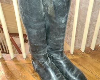 Antique Leather Riding Boots