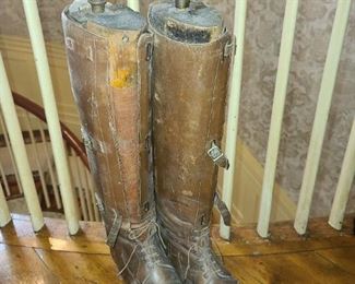 Antique Leather Riding Boots