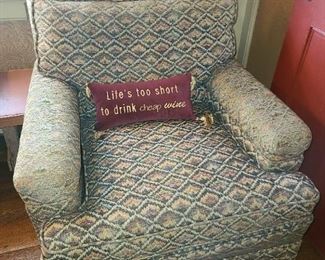 Upholstered Arm Chair