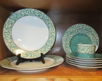 Misono dishes - Service for 10