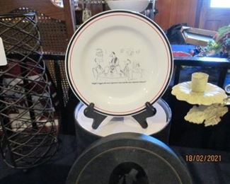 The New Yorker plates - 2 sets 