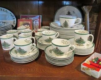 Spode Christmas dishes 