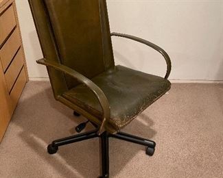 Matteo Grassi leather desk chair