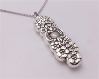 Antique Art Nouveau Floral Estate Necklace
