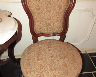 Pair of Victorian chairs