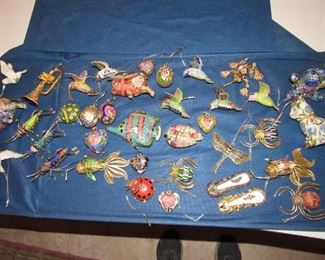 Cloisonne ornaments