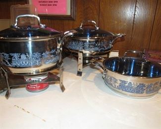 Blue Willow cookware