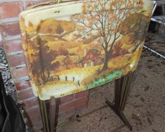Vintage TV trays