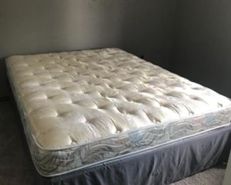 Queen size mattress set and frame