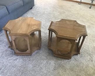 2 end tables 