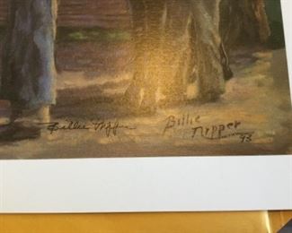 Billie Nipper second signature. 