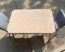 Childs Table And Two Chairs