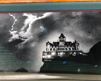 Dramatic Cliff House Framed Photograph