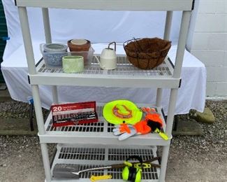 Miscellaneous Home Gardening And Garage Items