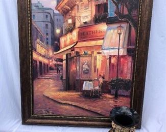 Old Savannah Print on Canvas