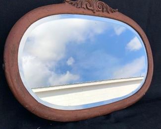 Older Wood Framed Mirror